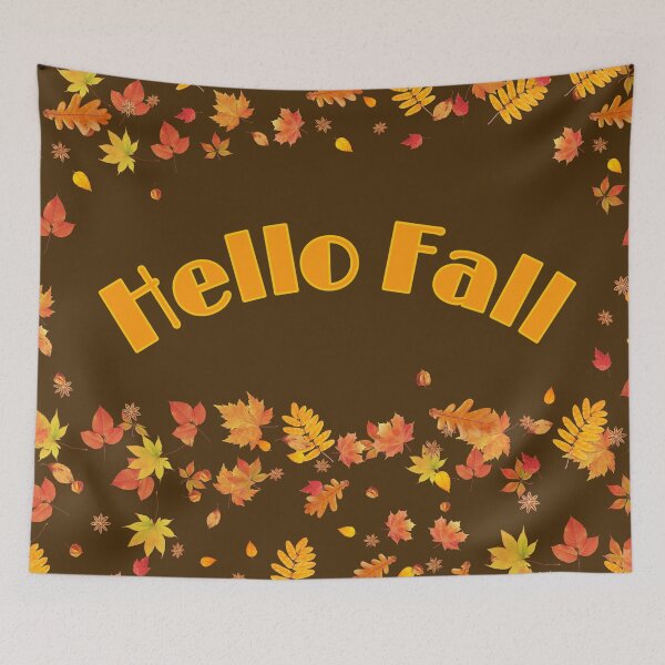 Item preview, Hello Fall Quote designed and sold by atroffire.