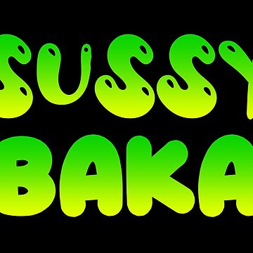 Sussy Baka Magnet for Sale by ReverendMothman