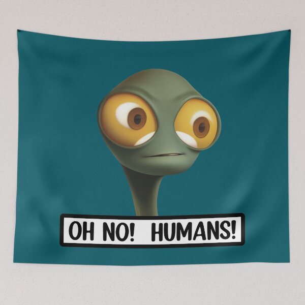 Item preview, oh no humans designed and sold by tony4urban.