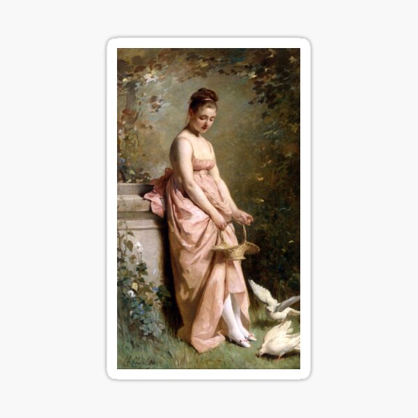 Item preview, Feeding Doves designed and sold by CastlesClassics.