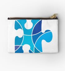 Blue puzzle piece Studio Pouch