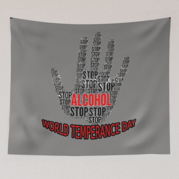 Item preview, World Temperance Day designed and sold by vaske-bros.