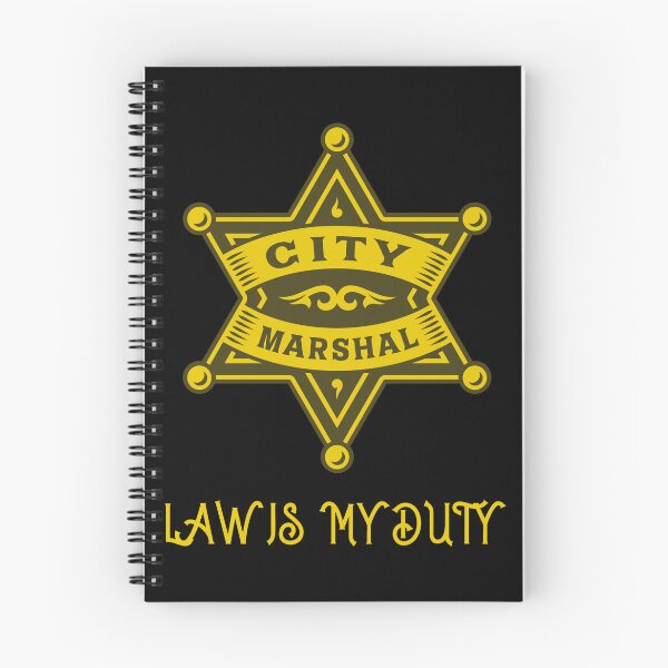 Item preview, CITY MARSHALL - LAW IS MY DUTY designed and sold by MJ96-PRO.