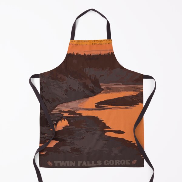 Item preview, Twin Falls Gorge Territorial Park designed and sold by cameronstevens.