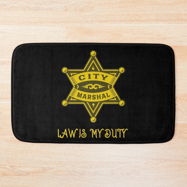 Item preview, CITY MARSHALL - LAW IS MY DUTY designed and sold by MJ96-PRO.