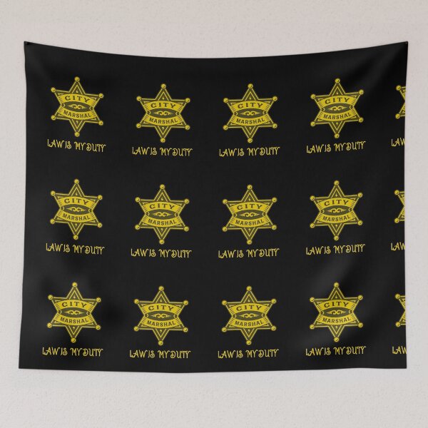 Item preview, CITY MARSHALL - LAW IS MY DUTY designed and sold by MJ96-PRO.