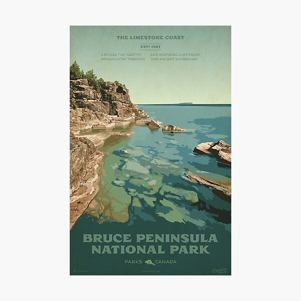 Item preview, Bruce Peninsula National Park designed and sold by cameronstevens.