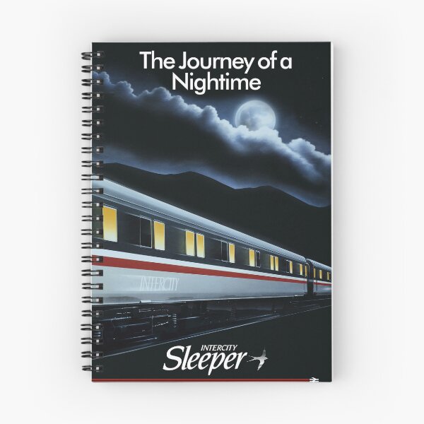 Item preview, Intercity Sleeper Poster designed and sold by traincrewdesign.