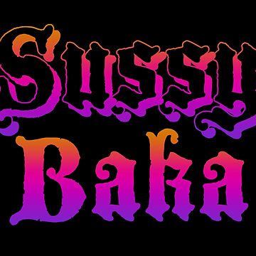 Sussy Baka Magnet for Sale by ReverendMothman