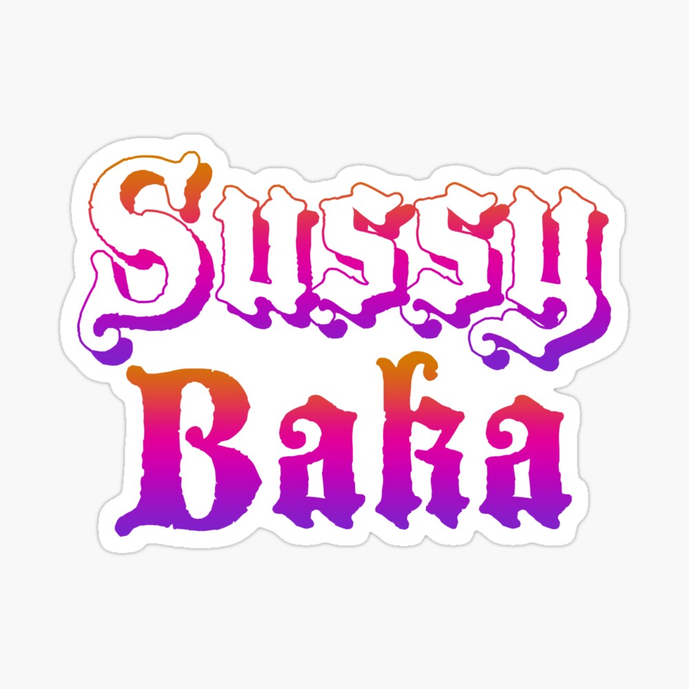 Sussy Baka Magnet for Sale by ReverendMothman