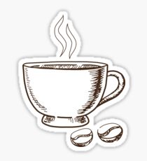coffee cup Sticker