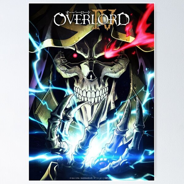 Poster Locandina Anime Overlord II