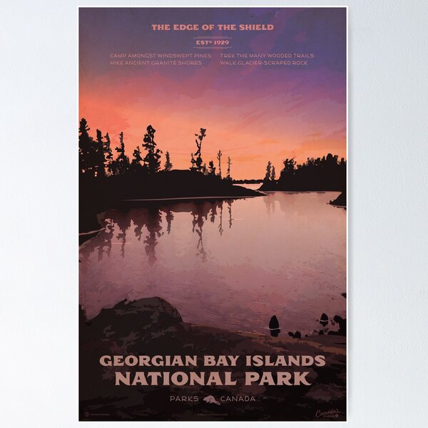 Item preview, Georgian Bay Islands National Park designed and sold by cameronstevens.