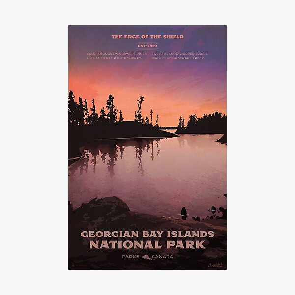 Item preview, Georgian Bay Islands National Park designed and sold by cameronstevens.