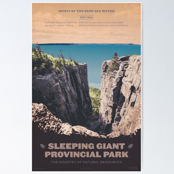 Item preview, Sleeping Giant Provincial Park designed and sold by cameronstevens.