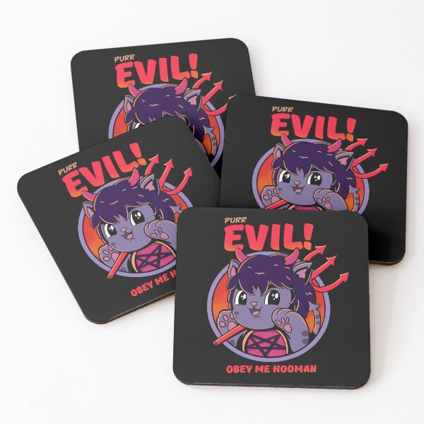 Item preview, PURR EVIL designed and sold by MuloPops.