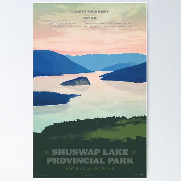 Item preview, Shuswap Lake Provincial Park designed and sold by cameronstevens.