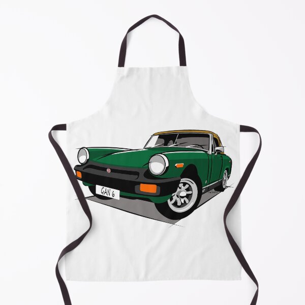 Item preview, MG Midget rubber bumper green designed and sold by car2oonz.