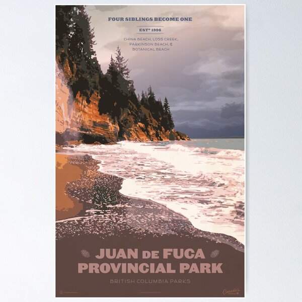 Juan de Fuca Provincial Park Poster