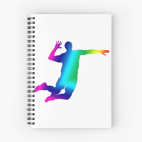 Item preview, Rainbow Volleyball Player - Male designed and sold by afullerdesign.
