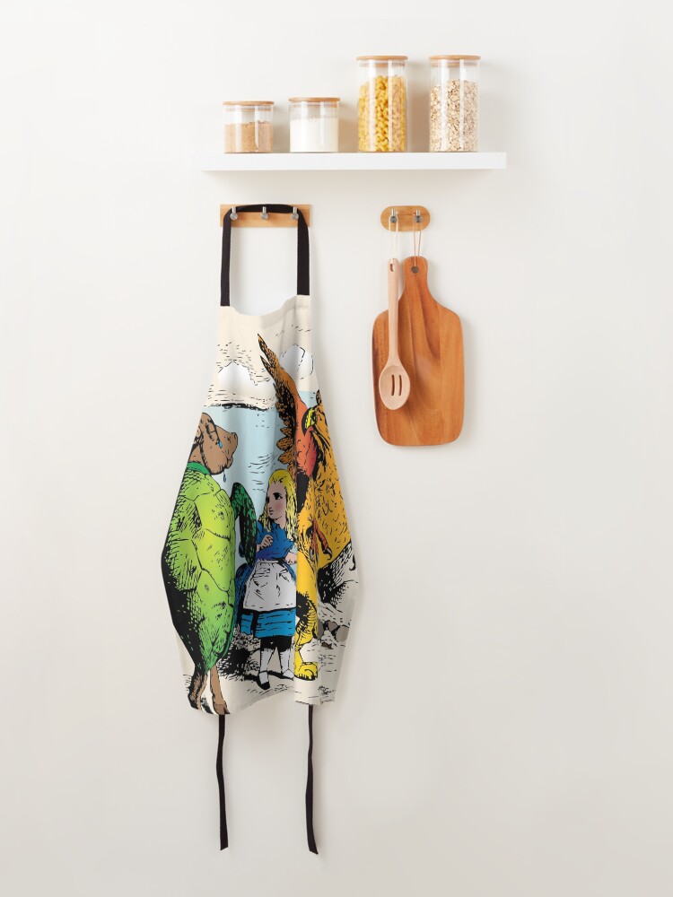 Alternate view of Alice in Wonderland - Lobster Quadrille Apron