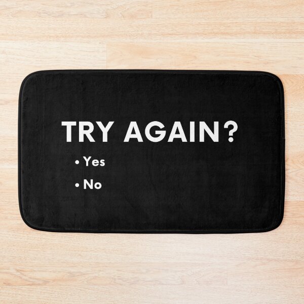 Item preview, TRY AGAIN? designed and sold by Amilaz.