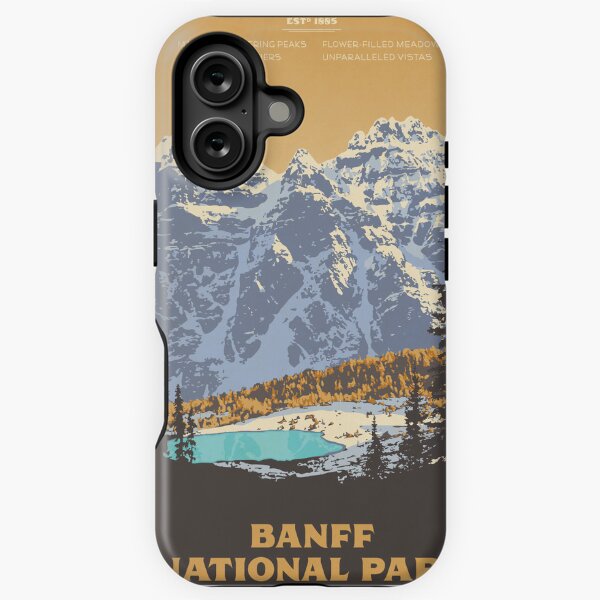 Item preview, Banff National Park poster designed and sold by cameronstevens.