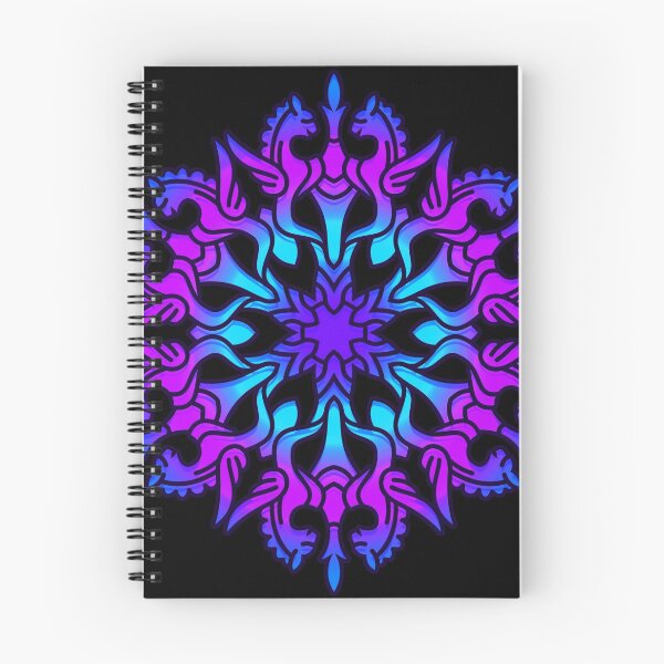 Item preview, Mandala with winged horses designed and sold by Denis Marsili.