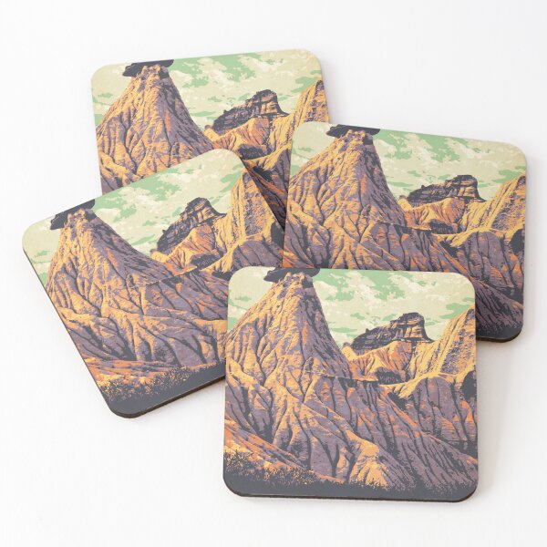 Item preview, Dinosaur Provincial Park poster designed and sold by cameronstevens.