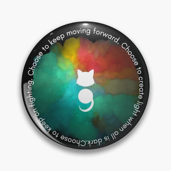 Item preview, Semicolon Cat (Choose. A) designed and sold by SimplyMe-Plus.