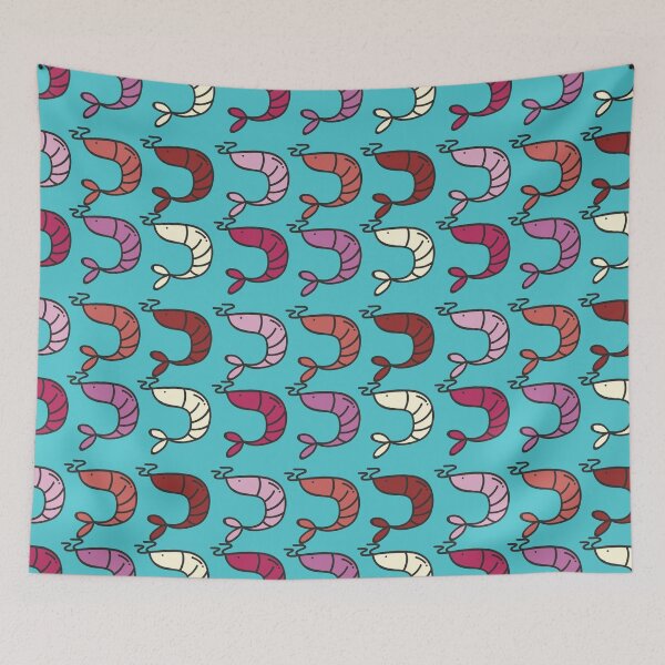 Item preview, Happy Shrimps - 2 - designed and sold by LGBT-Art-Design.