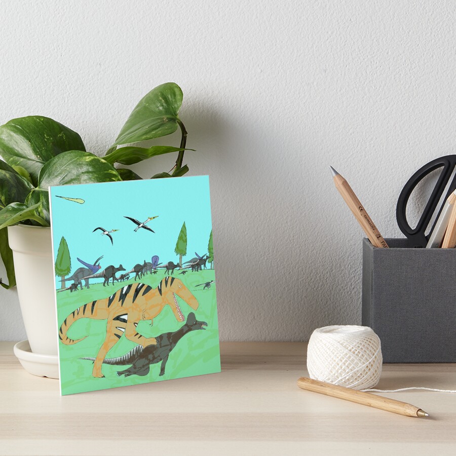 Item preview, Art Board Print designed and sold by FossilRecordGNS.