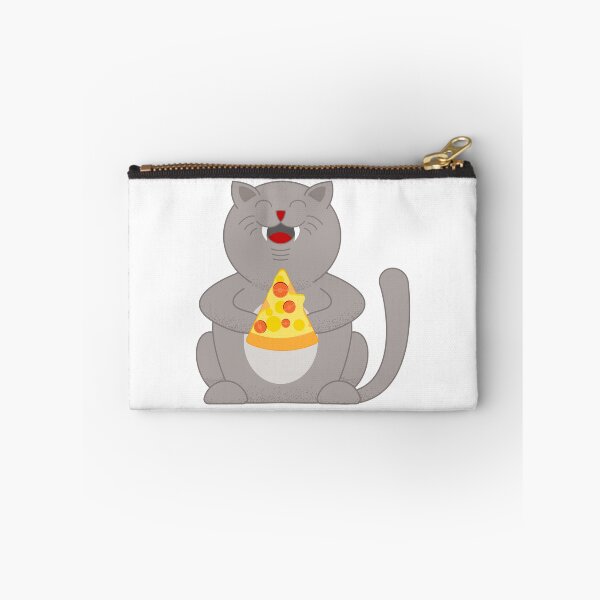 Item preview, Chubby Cat Eat Pizza. designed and sold by lakokakr.