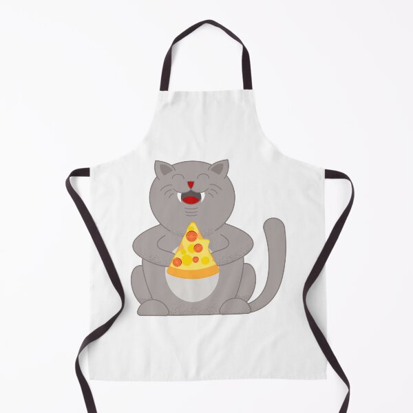 Item preview, Chubby Cat Eat Pizza. designed and sold by lakokakr.