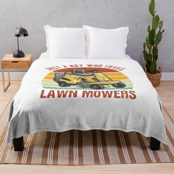Item preview, Vintage Just A Boy Who Loves Lawn Mowers Mowing Lovers designed and sold by Best Designer.