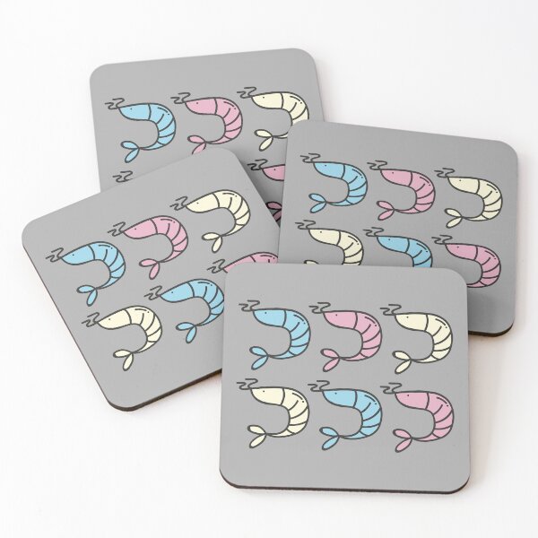 Item preview, Happy Shrimps - 3 - designed and sold by LGBT-Art-Design.
