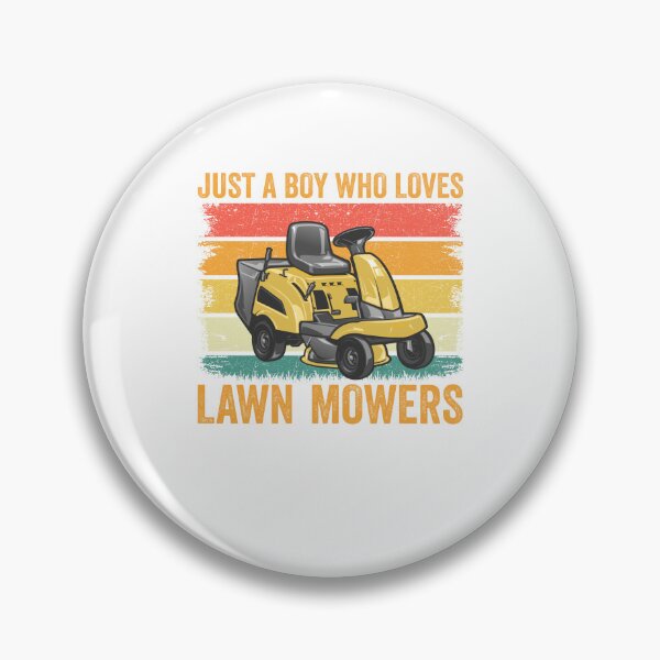 Item preview, Vintage Just A Boy Who Loves Lawn Mowers Mowing Lovers designed and sold by Best Designer.