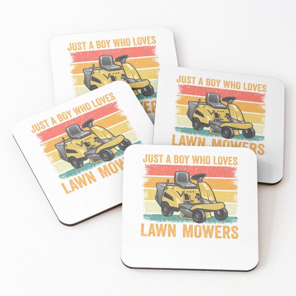Item preview, Vintage Just A Boy Who Loves Lawn Mowers Mowing Lovers designed and sold by Best Designer.
