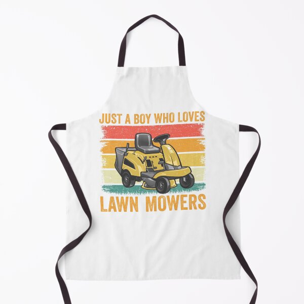 Item preview, Vintage Just A Boy Who Loves Lawn Mowers Mowing Lovers designed and sold by Best Designer.