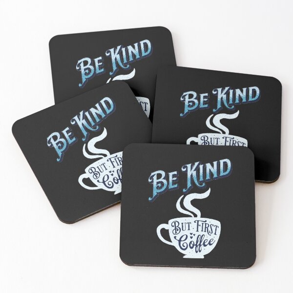 Item preview, Be Kind, But Coffee First designed and sold by Zandrasart.