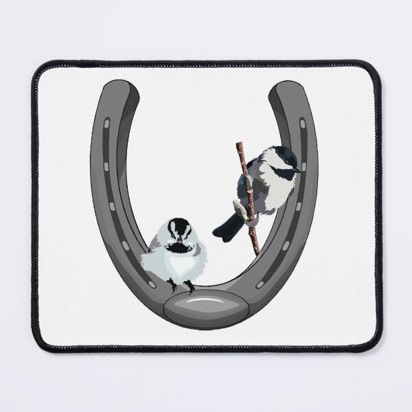 Item preview, Horseshoe and Chickadees designed and sold by ShyMurphy.