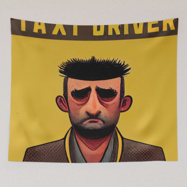 Item preview, Taxi driver | Comics Style designed and sold by ComicsFactory.