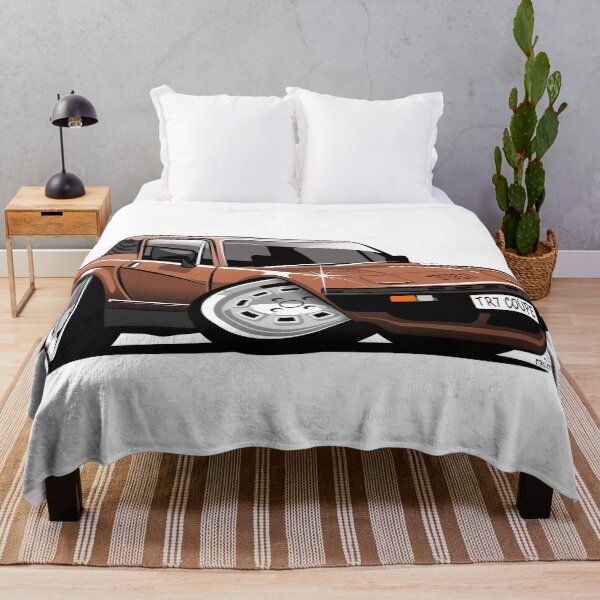Item preview, Triumph TR7 coupe caricature brown designed and sold by car2oonz.