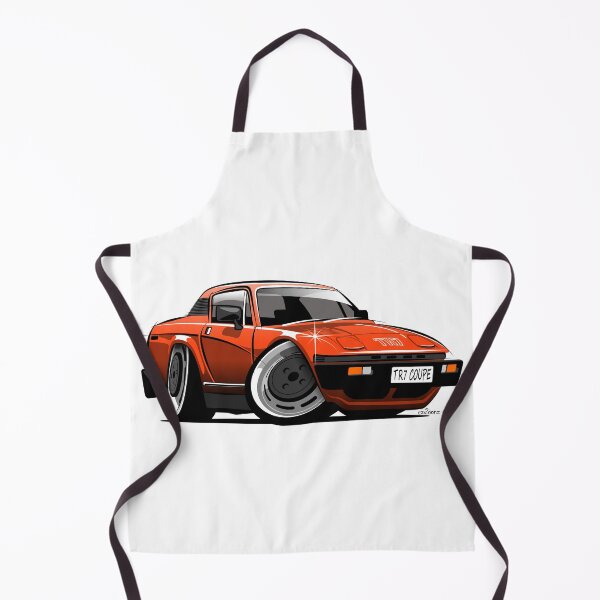 Item preview, Triumph TR7 coupe caricature red designed and sold by car2oonz.