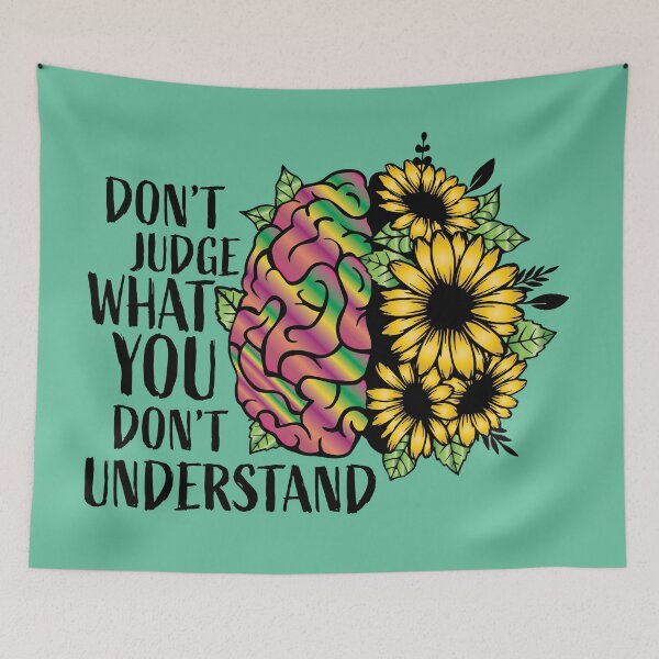 Item preview, Don't Judge designed and sold by AmazingArtMandi.