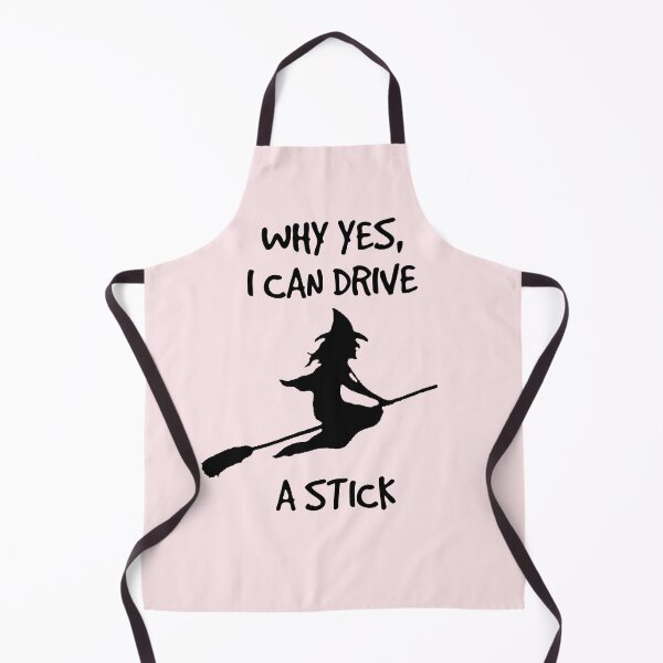 Item preview, Halloween Witch: Why Yes I can drive a stick designed and sold by EstelleStar.