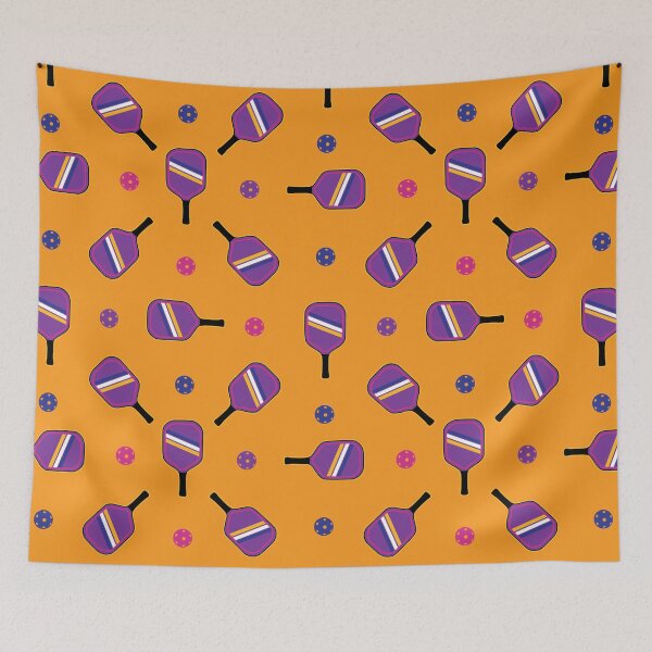 Item preview, <3 Pickleball on sunflower orange background designed and sold by EvieWoj.