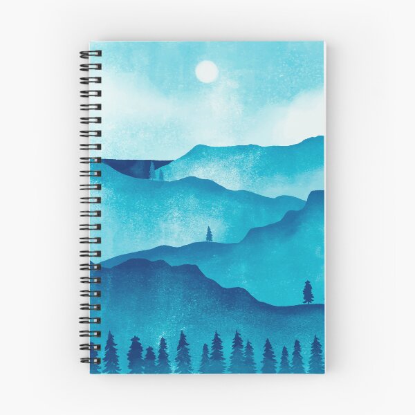 Item preview, Indigo Landscape, Blue Mountains  designed and sold by InnaPo ⭐⭐⭐⭐⭐.
