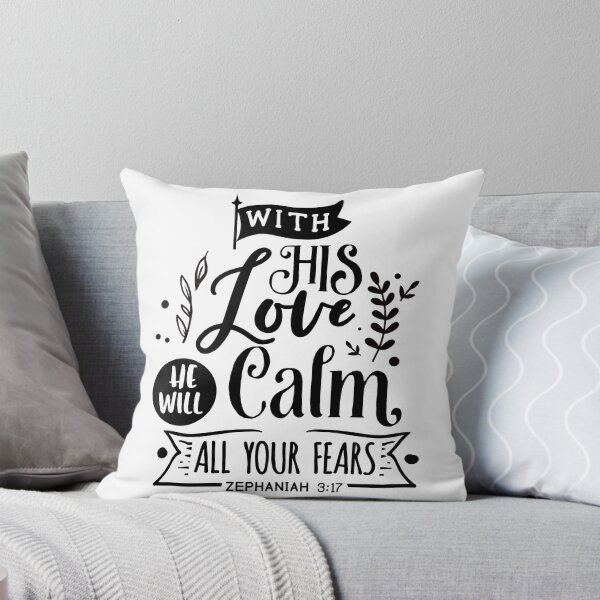 Aperçu de l'œuvre avec son amour il calmera toutes vos peurs créée et vendue par ikrame-shop.