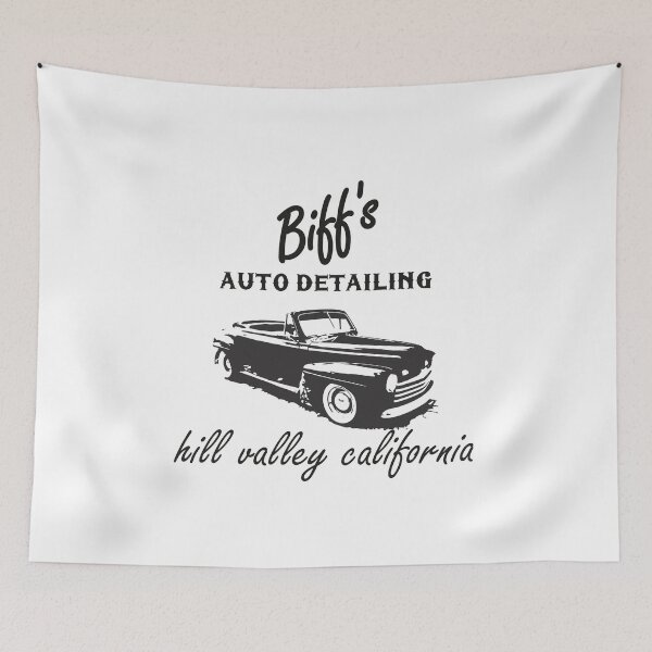 Item preview, Biff’s Auto Detailing Hill Valley California, Biff's Auto Detailing designed and sold by RedArtsDesign.